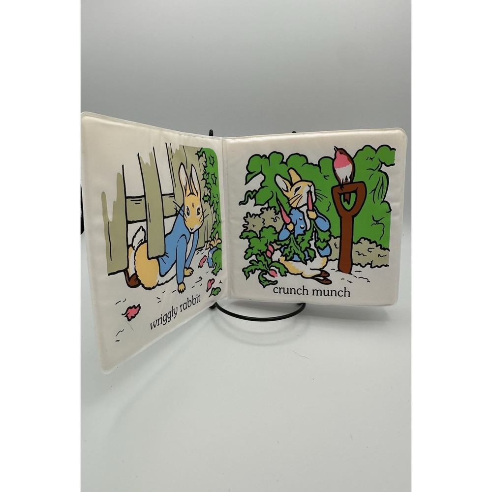 Peter Rabbit Beatrix Potter Bath Book Vintage 1989 Frederick Warne & Co. RARE - Picture 3 of 3